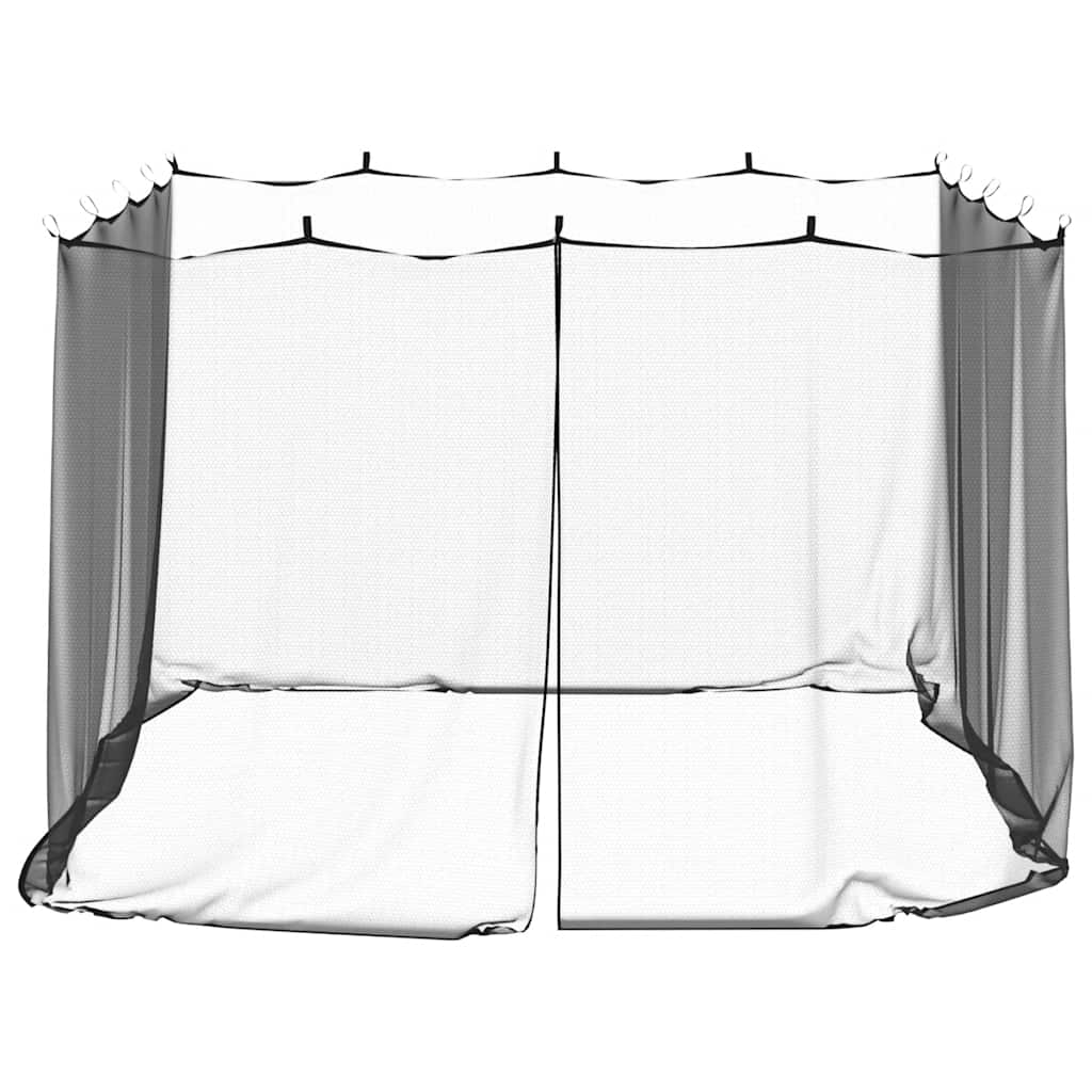 Moskitonetz 156 Mesh Schwarz 300x300x200 cm