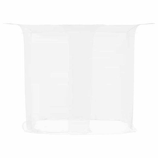 Moskitonetz zum Aufhängen 156 Mesh Weiß 220x100x150 cm