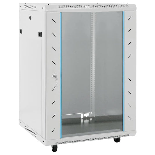 15U Netzwerkschrank auf Rollen 19" IP20 60x45x86 cm