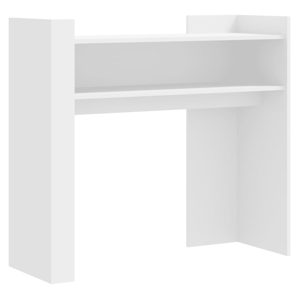 Konsolbord Hvid 100x35x90 cm Træmateriale