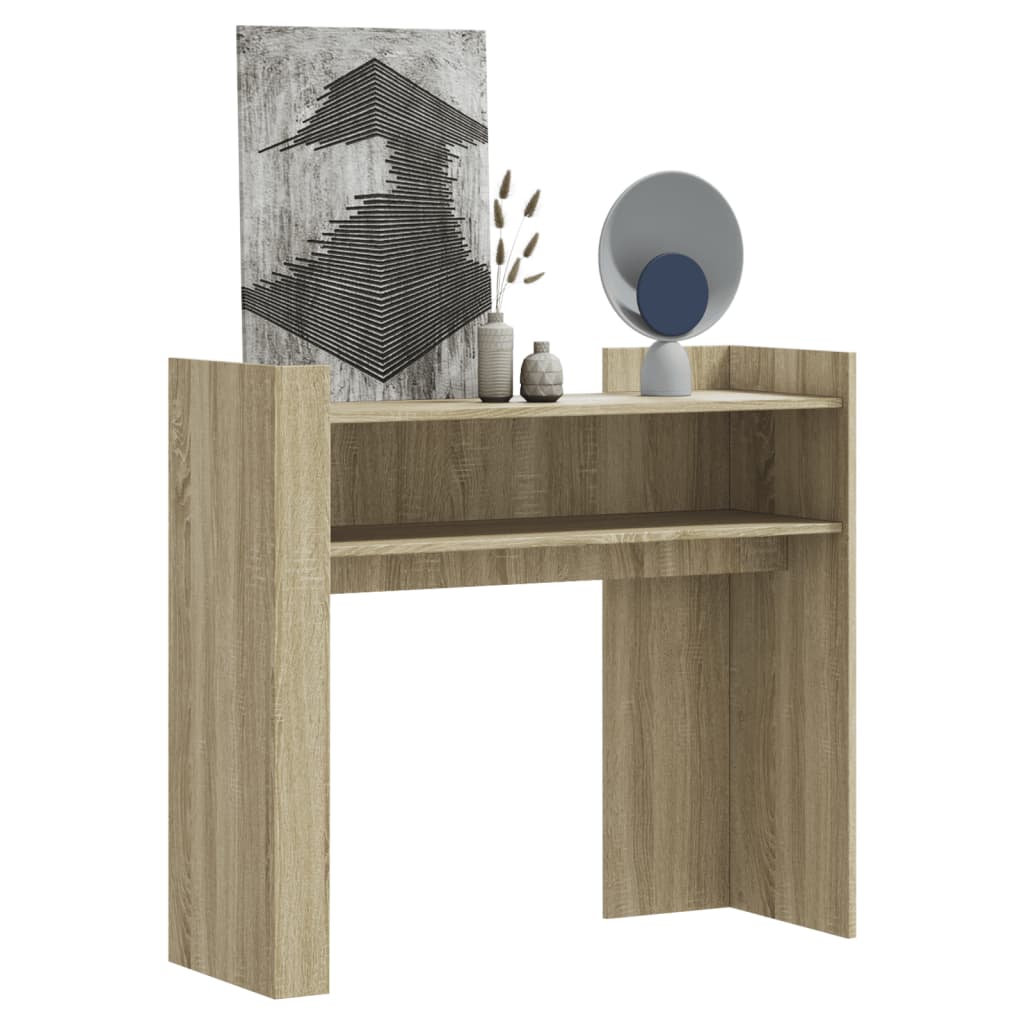 Konsolbord Sonoma eg 100x35x90 cm træmateriale
