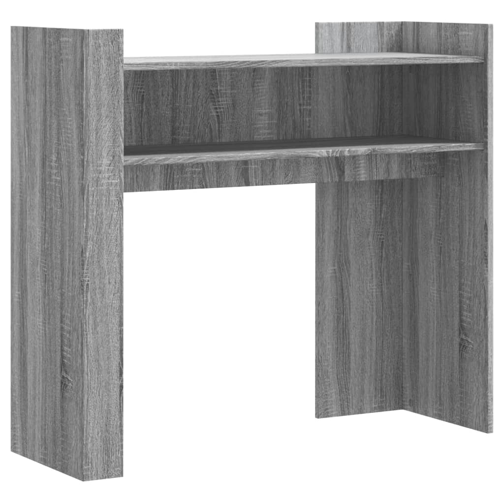 Konsolbord Grå Sonoma 100x35x90 cm Træmateriale
