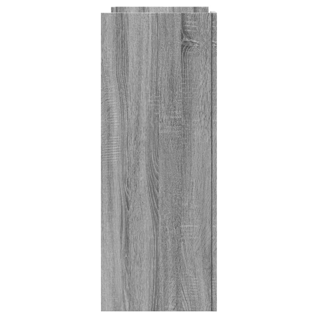 Konsolbord Grå Sonoma 100x35x90 cm Træmateriale