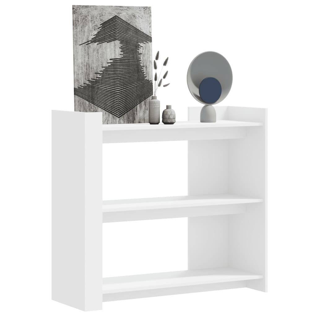 Konsolbord Hvid 100x35x90 cm Træmateriale