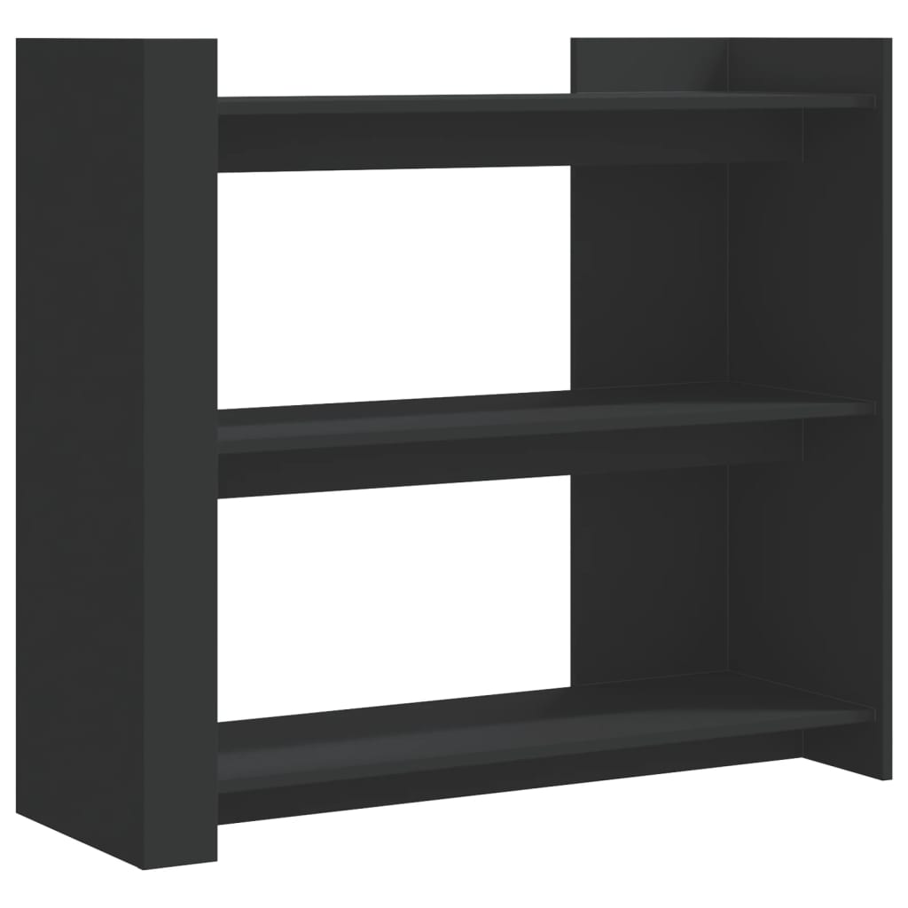 Konsolbord Sort 100x35x90 cm Træmateriale