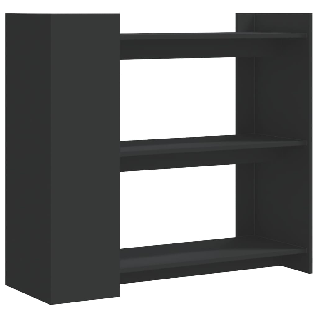 Konsolbord Sort 100x35x90 cm Træmateriale