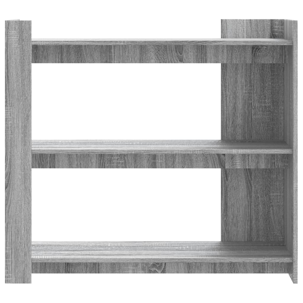 Konsolbord Grå Sonoma 100x35x90 cm Træmateriale