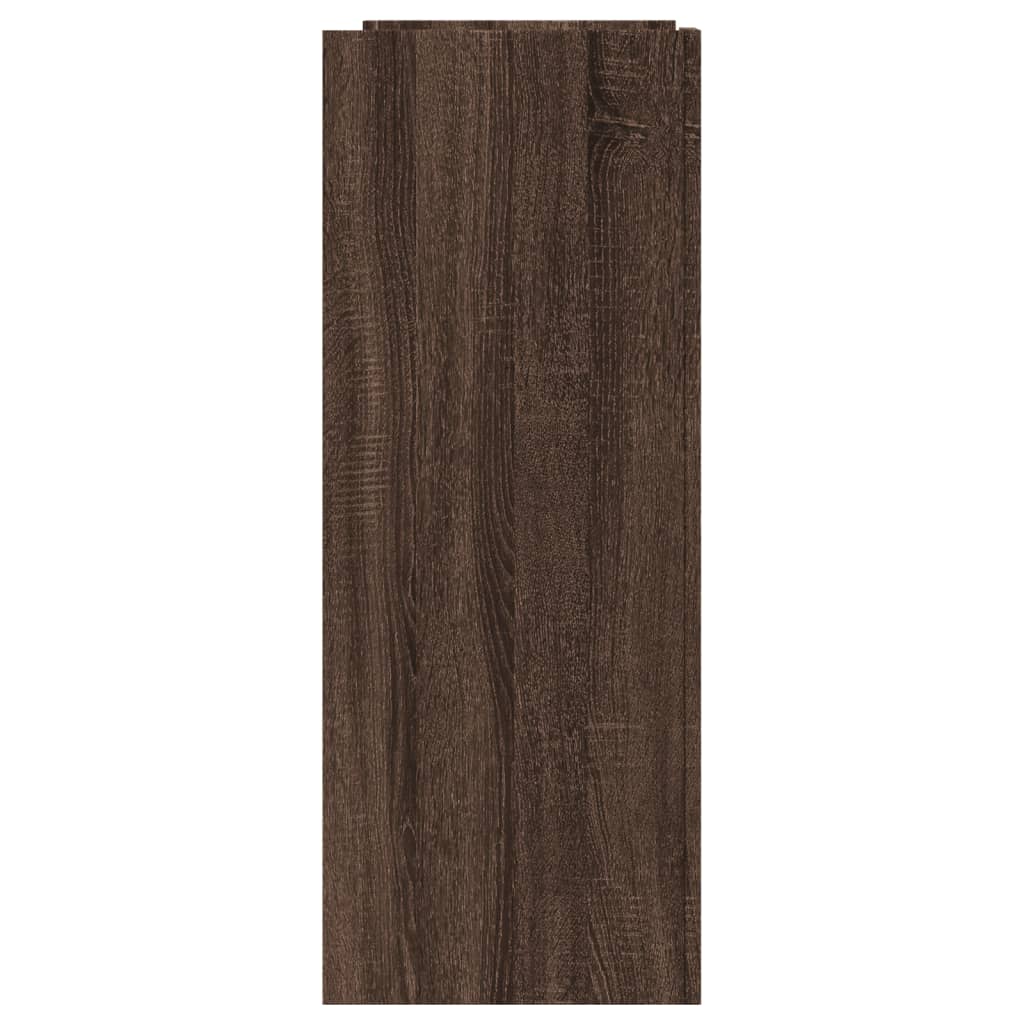 Konsolbord Brun Eg Look 100x35x90 cm Træmateriale