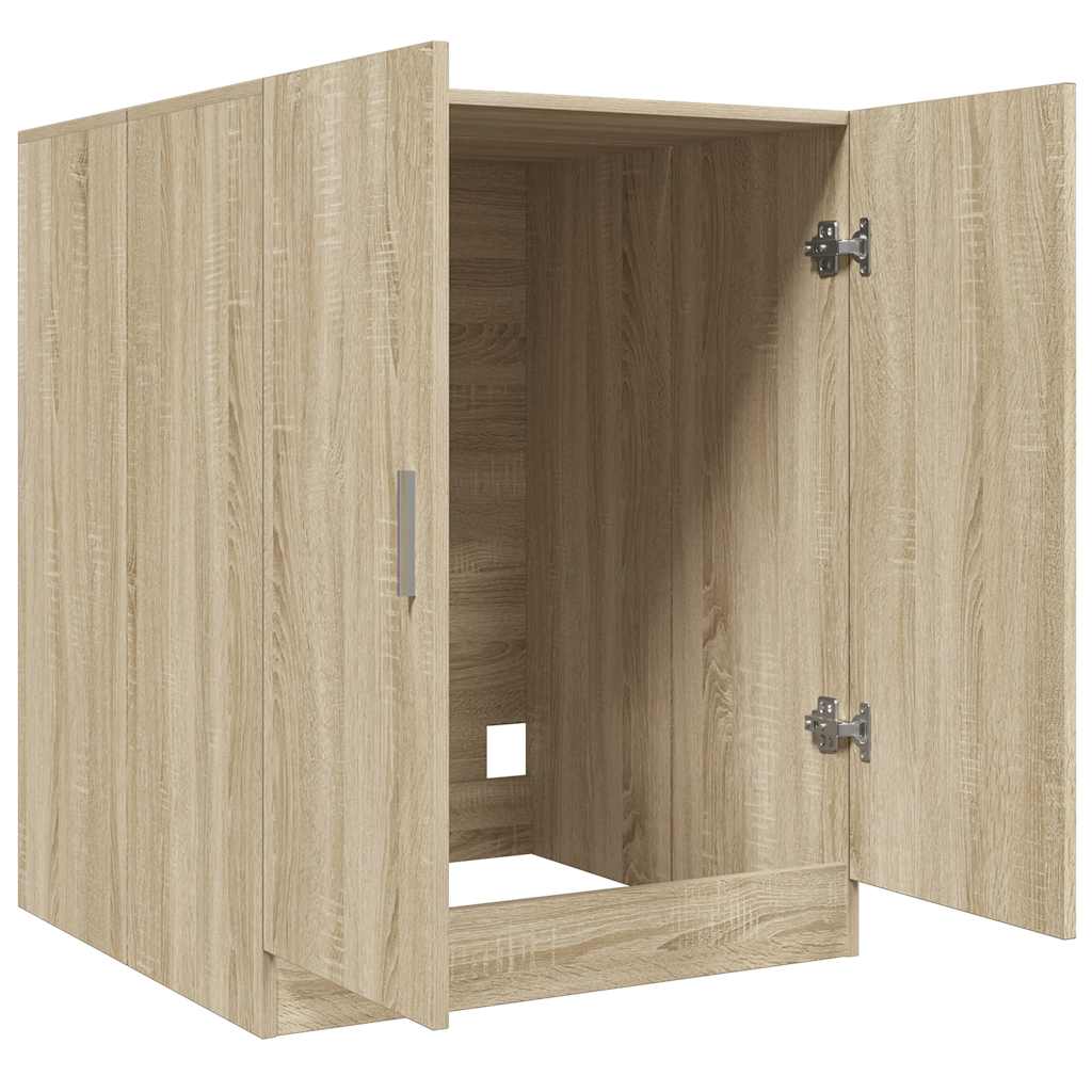 Waschmaschinenschrank Sonoma-Eiche 70,5x71,5x91,5 cm