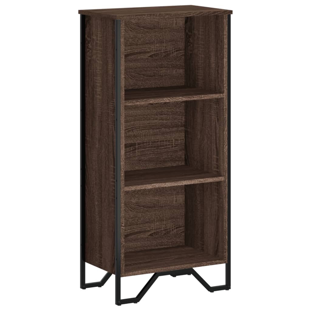 Bogreol Brun Eg Look 50x31x106 cm Træmateriale