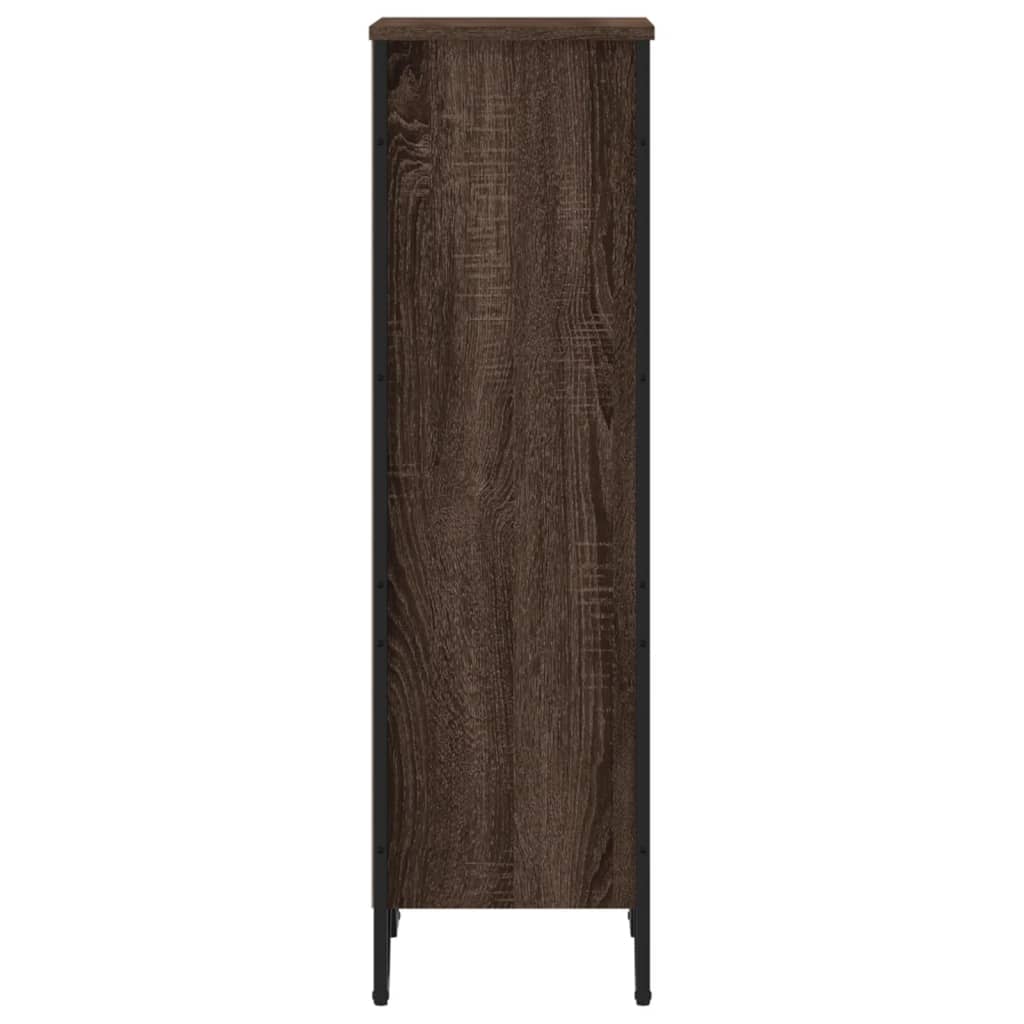 Bogreol Brun Eg Look 50x31x106 cm Træmateriale