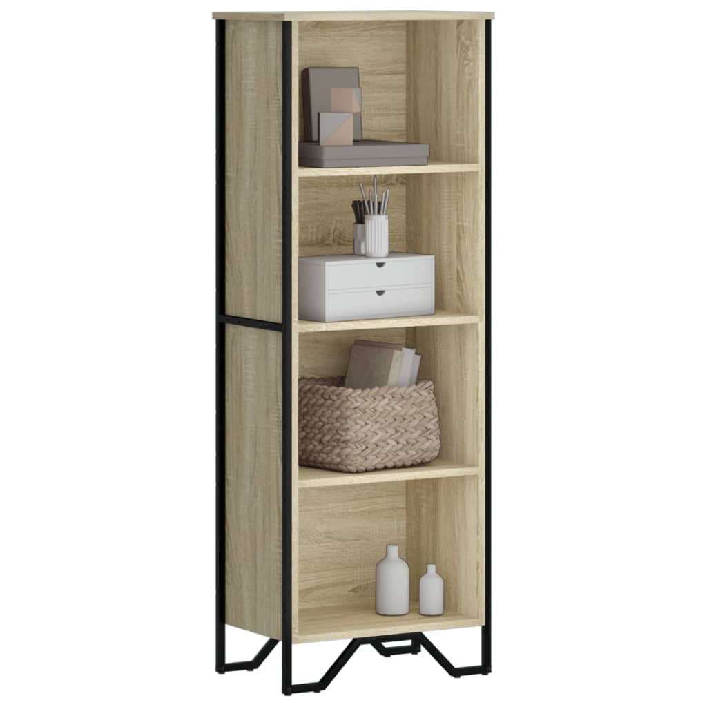 Bogreol Sonoma Eg 50x31x137,5 cm Træmateriale