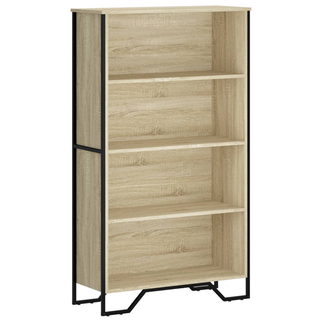 Bogreol Sonoma Eg 80x31x137,5 cm Træ Materiale