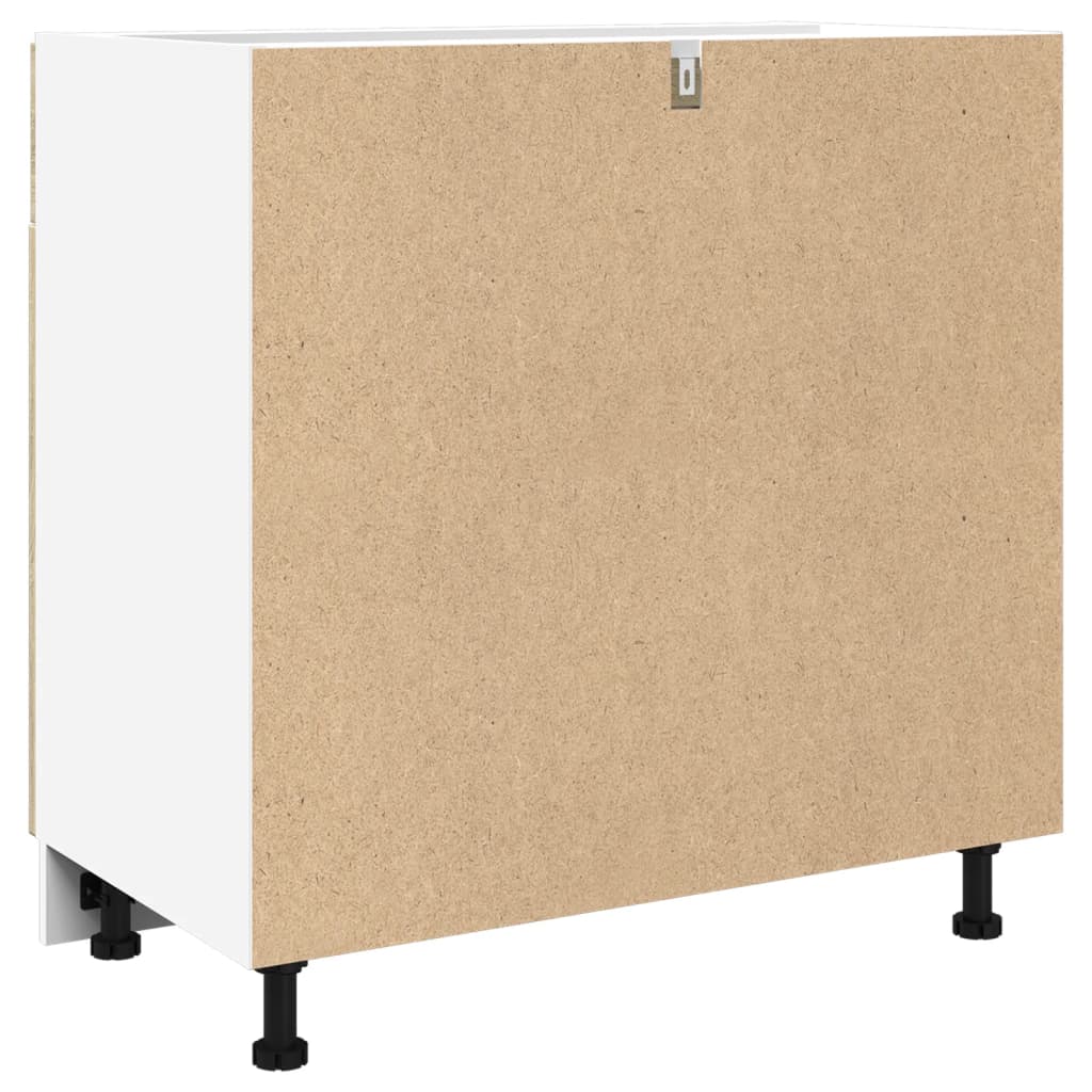 Skuffe underskab Sonoma eg 80x46x81,5 cm træmateriale