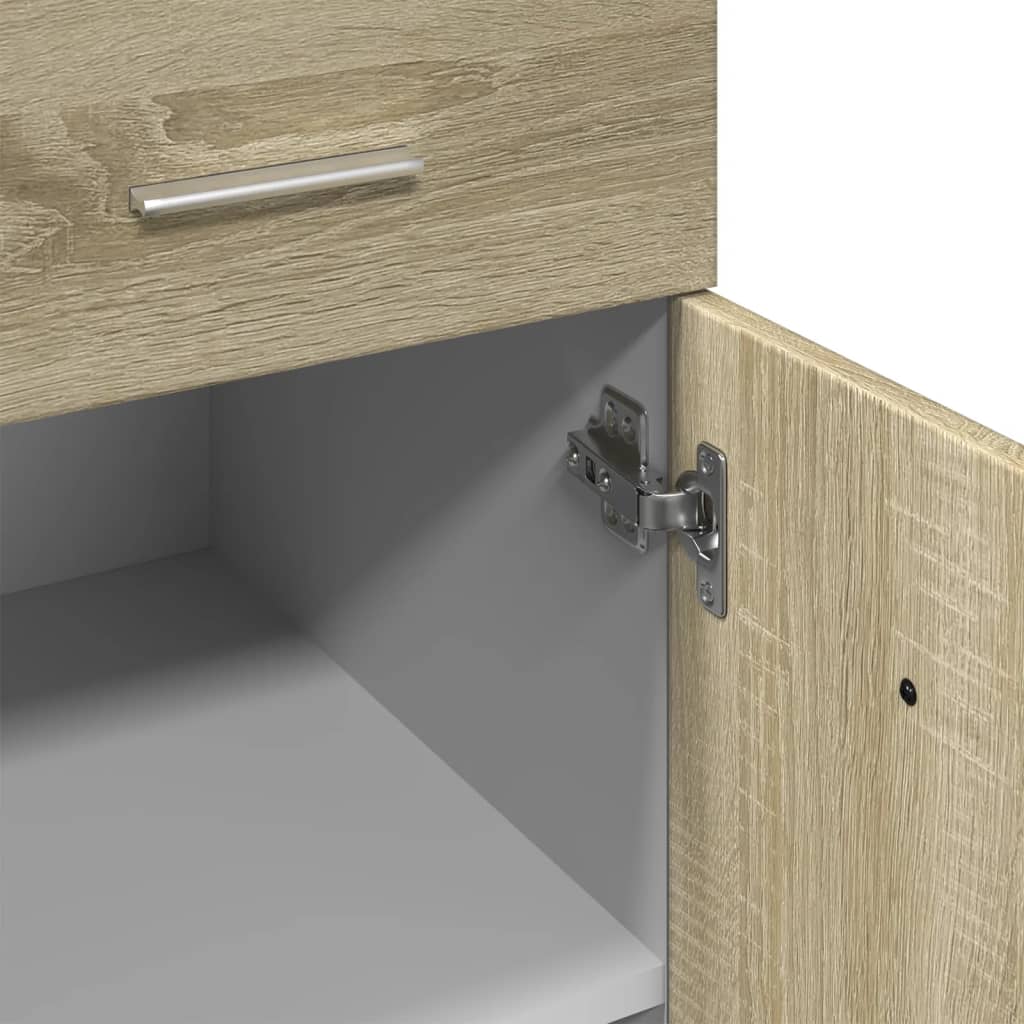 Skuffe underskab Sonoma eg 80x46x81,5 cm træmateriale