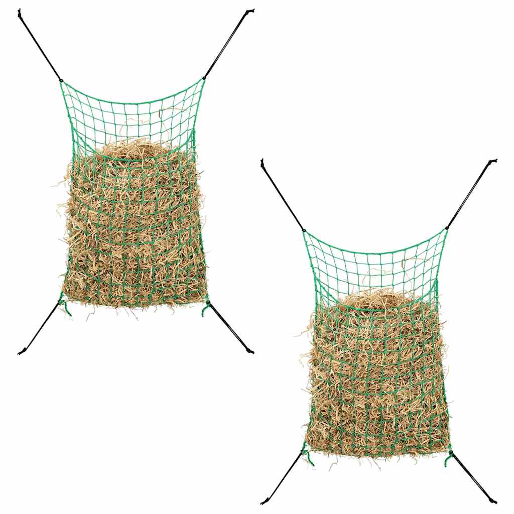 Hønet 2 stk Rektangulært Grøn 200x120 cm PP