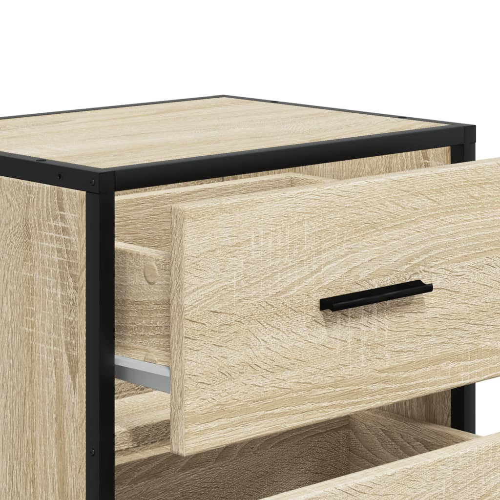 Sengebord Sonoma eg 40x31x50 cm træmateriale