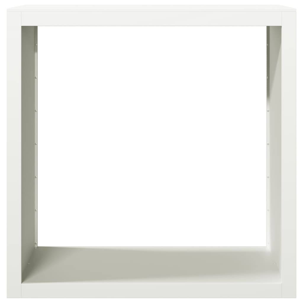 Brændestativ Hvid 100x40x100 cm Stål
