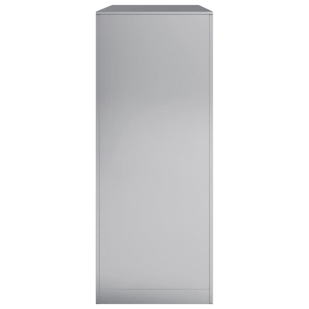 Brændestativ 100x40x100 cm Galvaniseret stål