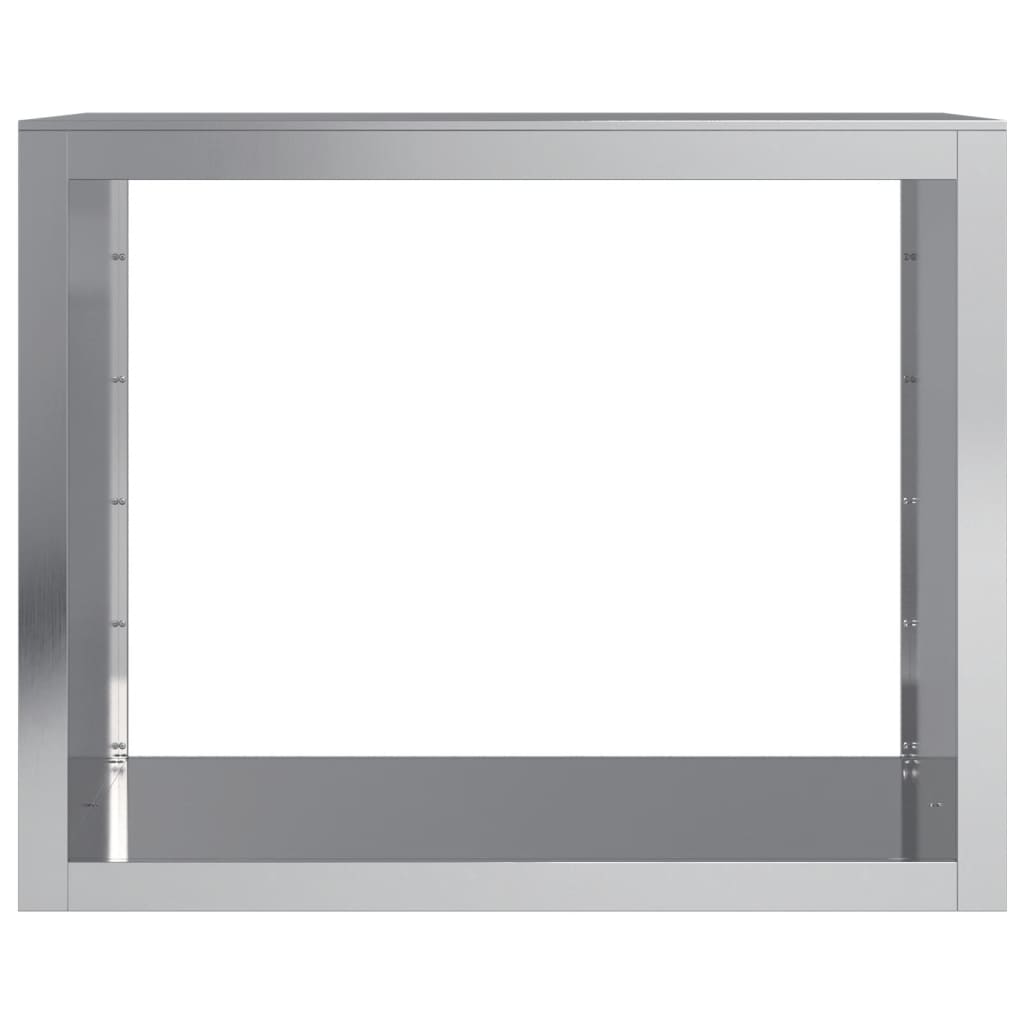 Brændestativ 100x40x80 cm Galvaniseret stål