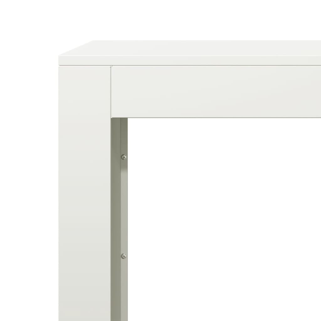 Brændestativ Hvid 100x40x60 cm Stål