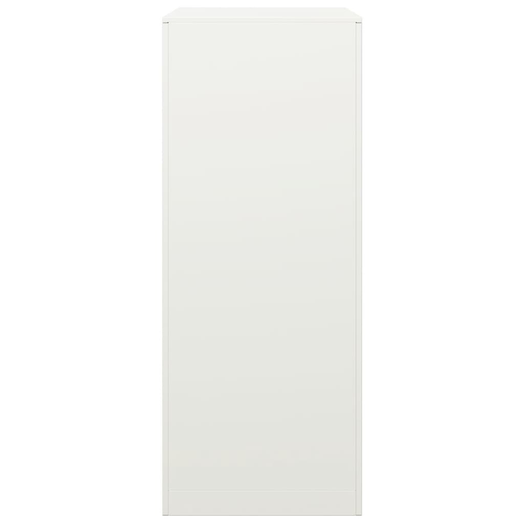 Brændestativ Hvid 60x40x100 cm Stål
