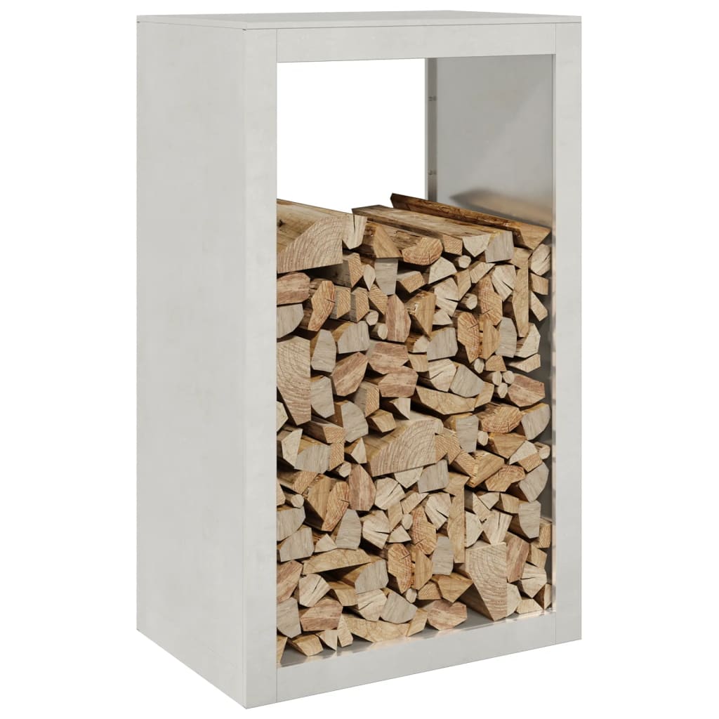 Brændestativ 60x40x100 cm rustfrit stål