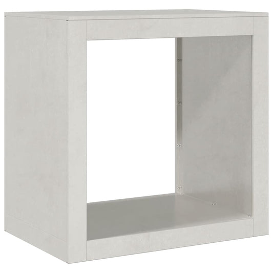 Brændestativ 60x40x60 cm rustfrit stål