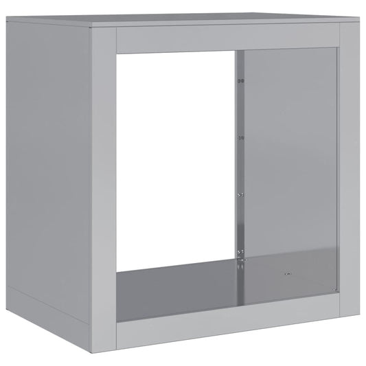 Brændestativ 60x40x60 cm Galvaniseret stål