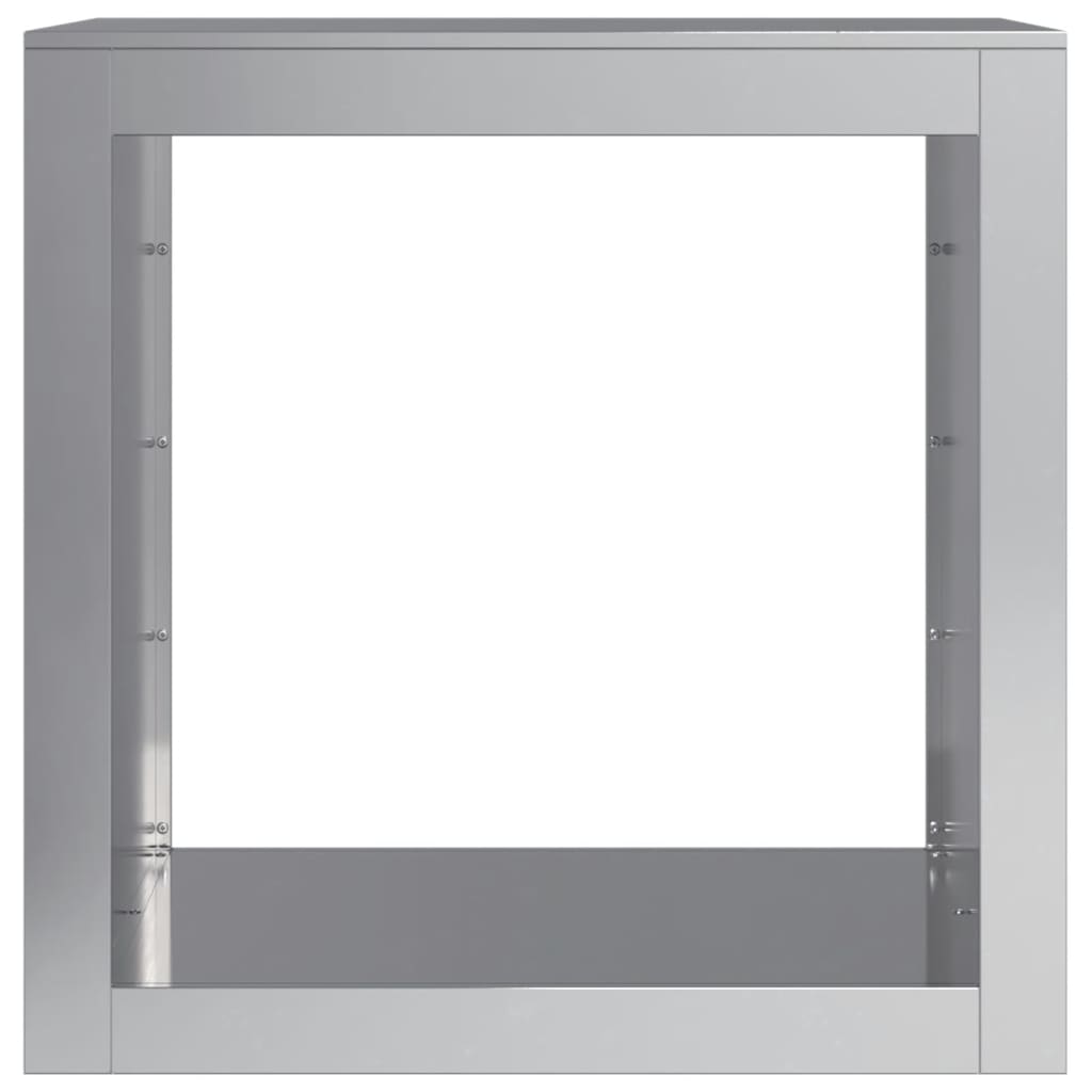 Brændestativ 60x40x60 cm Galvaniseret stål