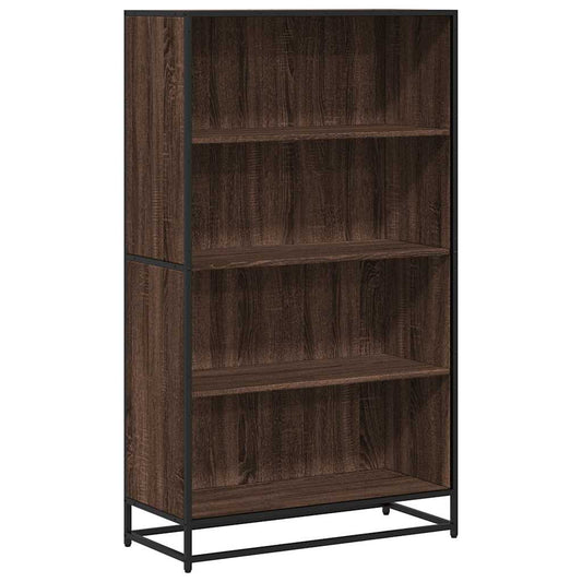 Bücherregal Braun Eichen-Optik 80,5x35x139 cm Holzwerkstoff
