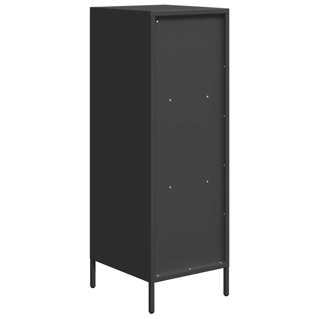 Highboard Sort 35x39x103,5 cm Stål