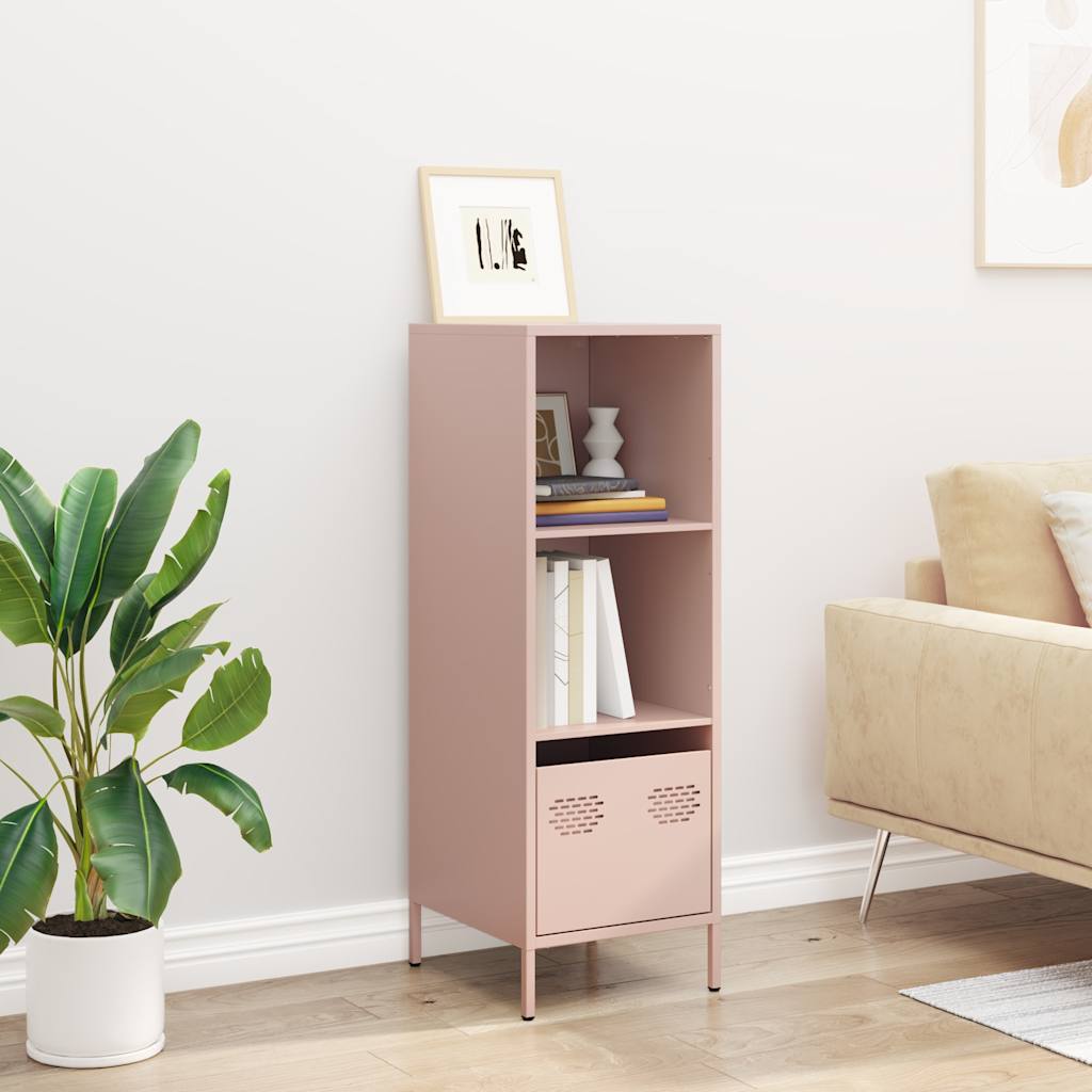 Highboard Pink 35x39x103,5 cm Stål