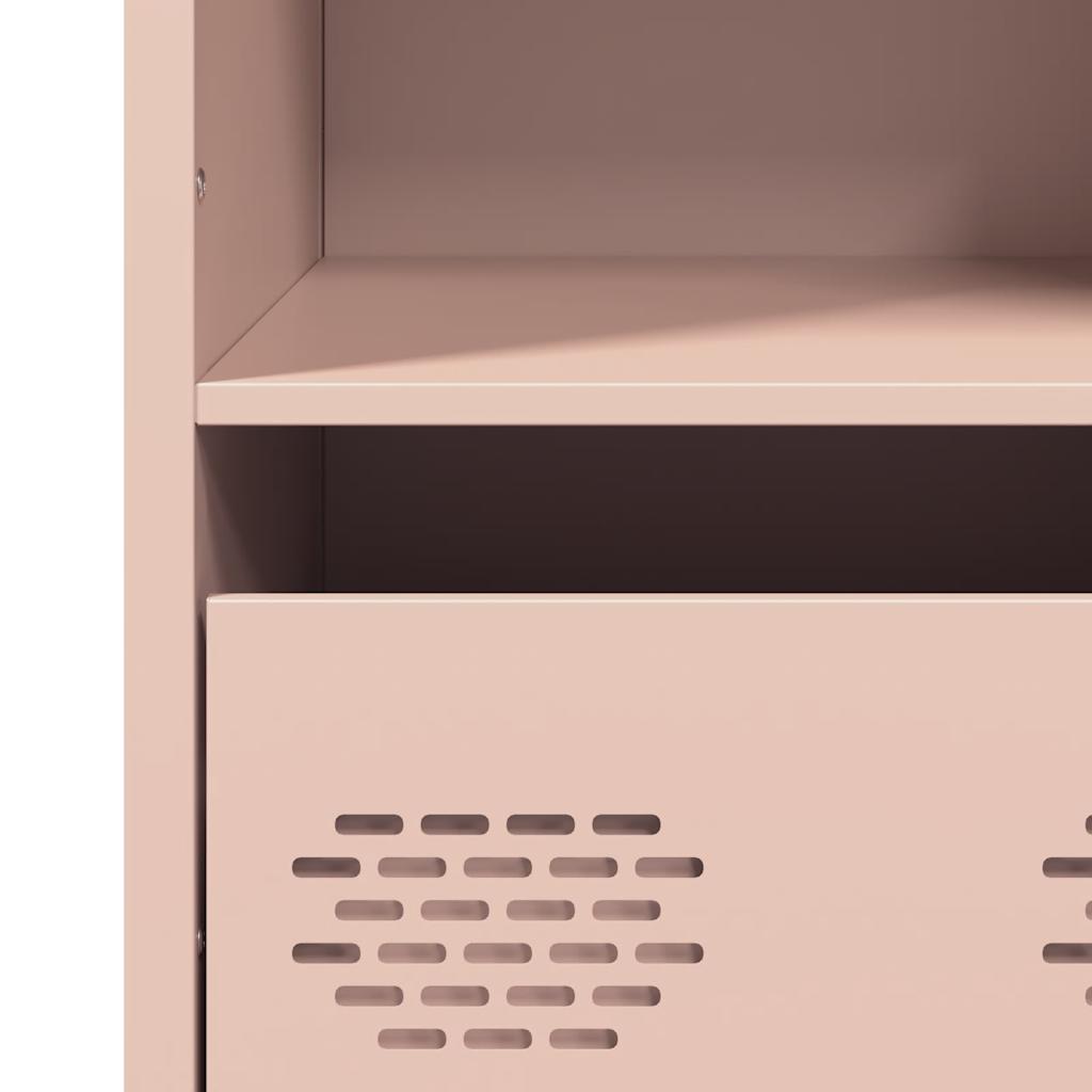 Highboard Pink 35x39x103,5 cm Stål