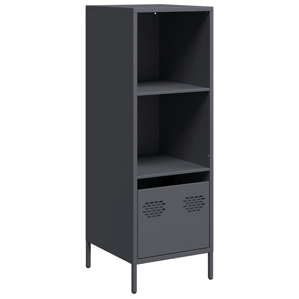 Highboard antracit 35x39x103,5 cm Stål