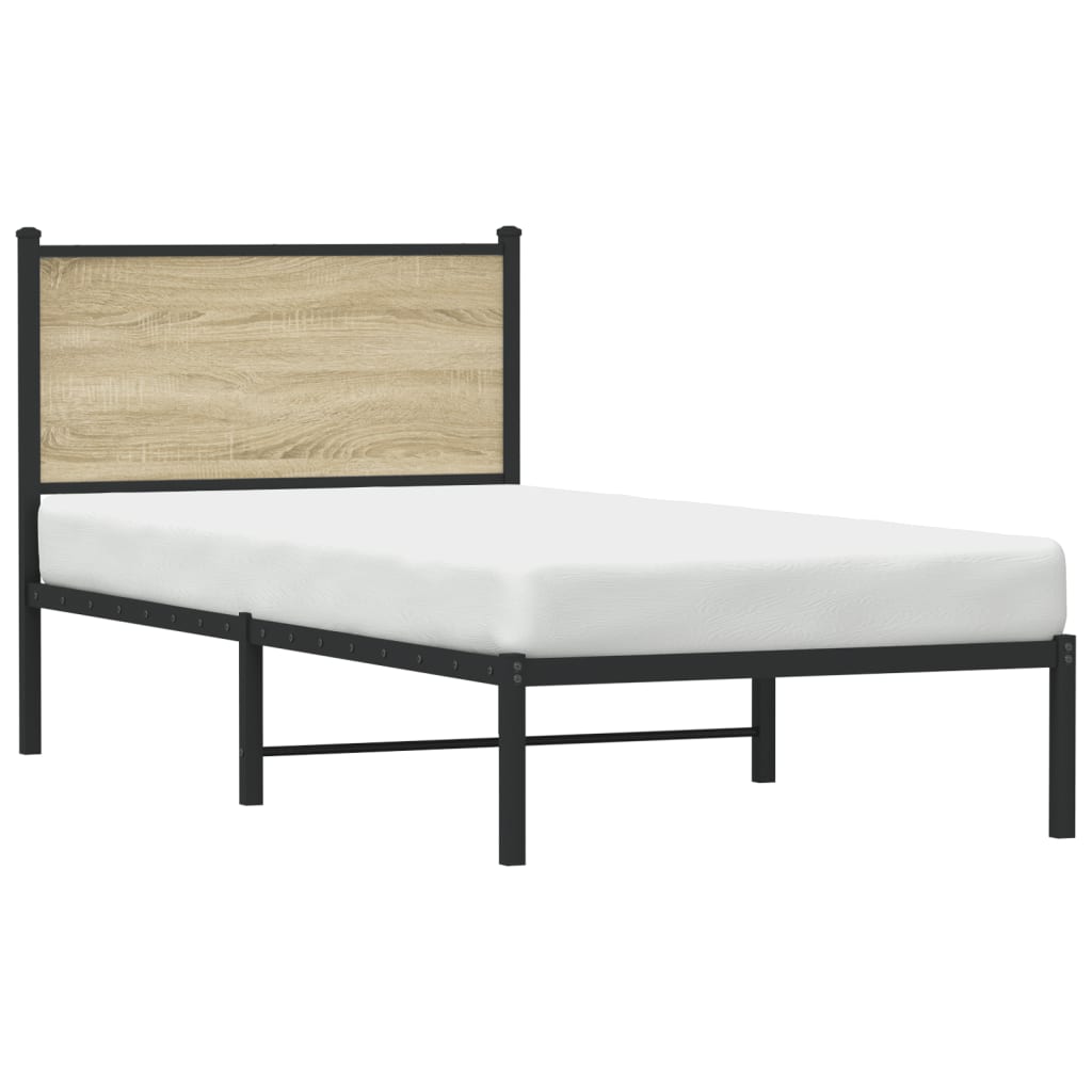 Metalseng uden madras Sonoma eg 90x200 cm