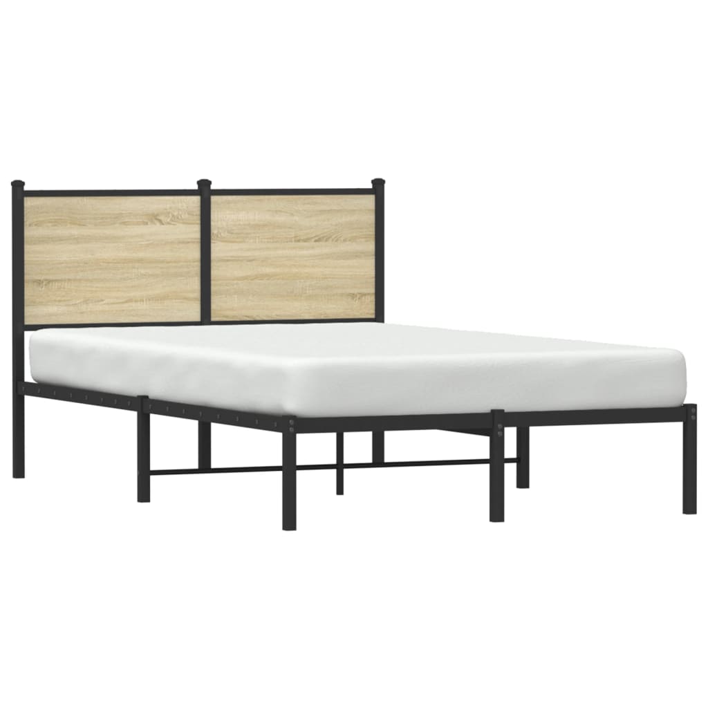 Metalseng uden madras Sonoma eg 120x190 cm