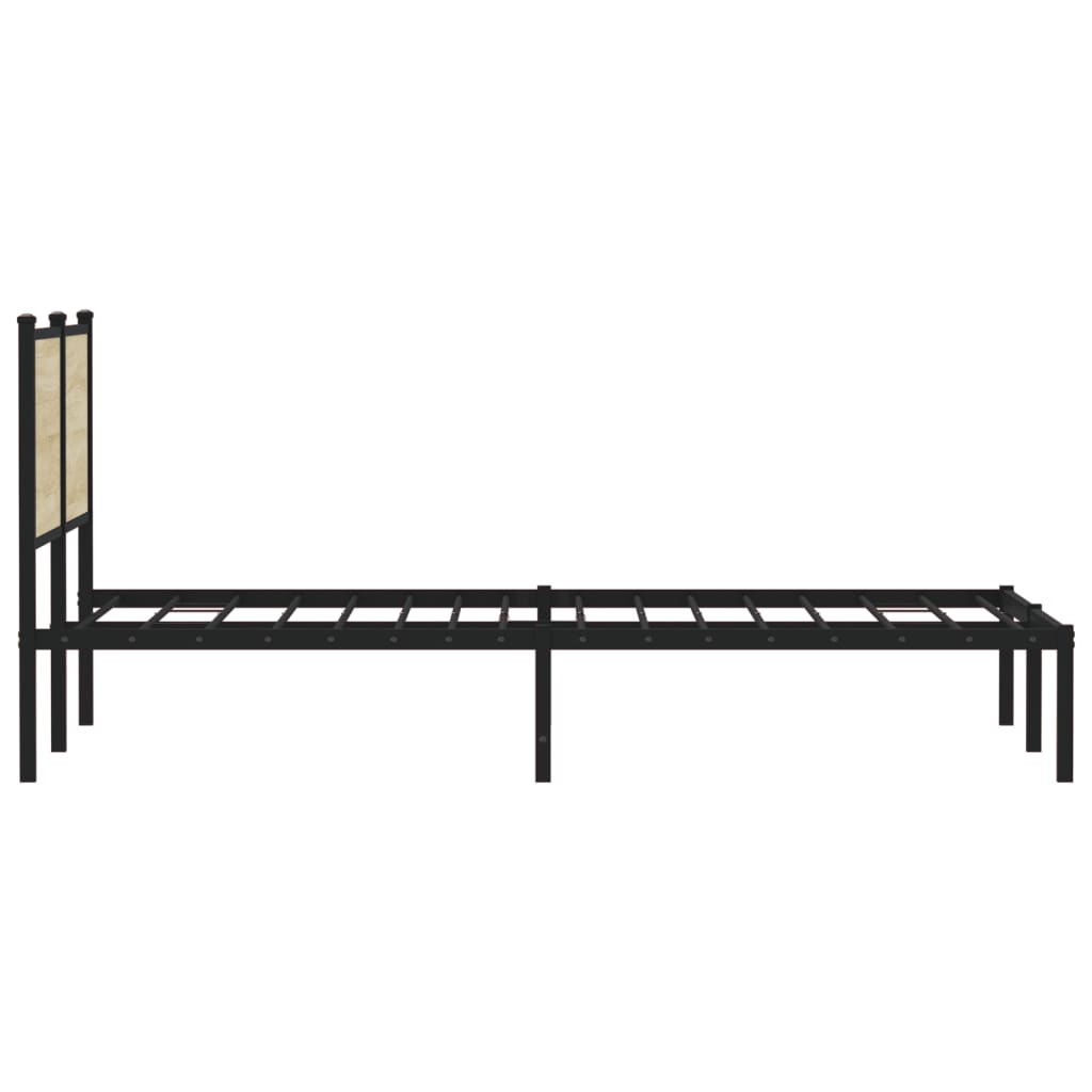 Metalseng uden madras Sonoma eg 140x200 cm