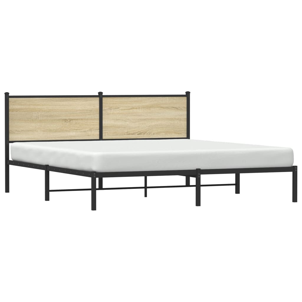 Metalseng uden madras Sonoma eg 183x213 cm