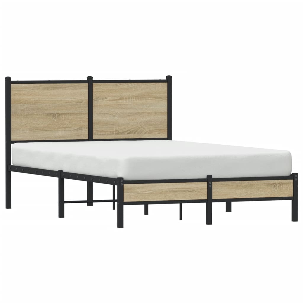 Metalseng uden madras Sonoma eg 120x200 cm
