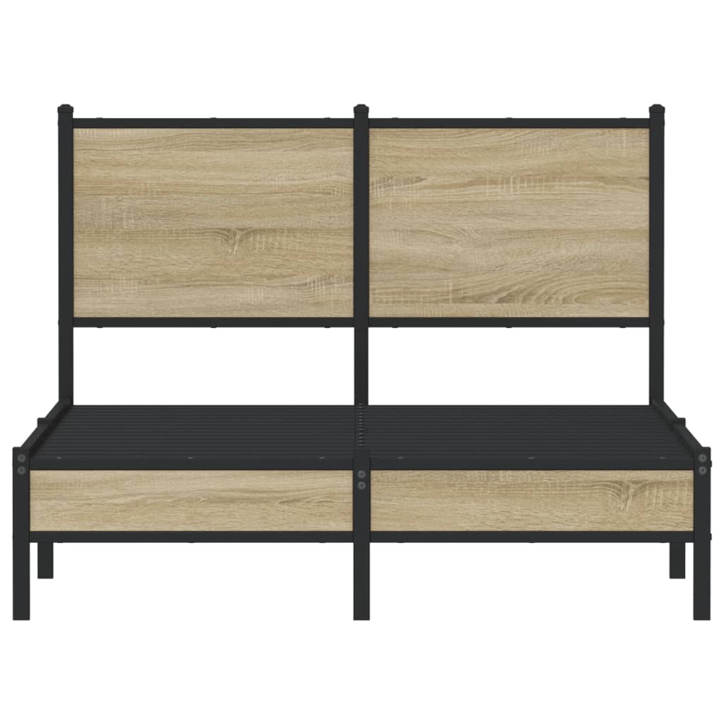 Metalseng uden madras Sonoma eg 120x200 cm