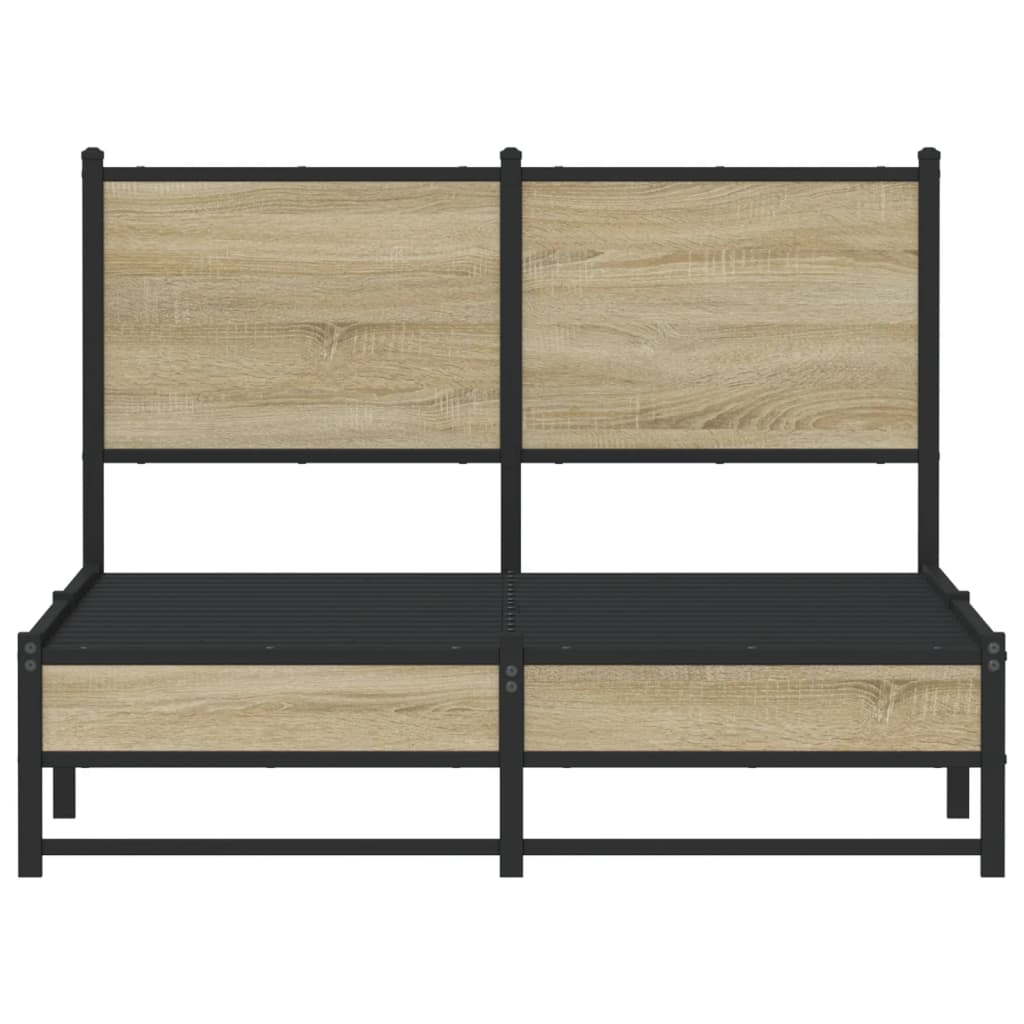 Metalseng uden madras Sonoma eg 120x200 cm