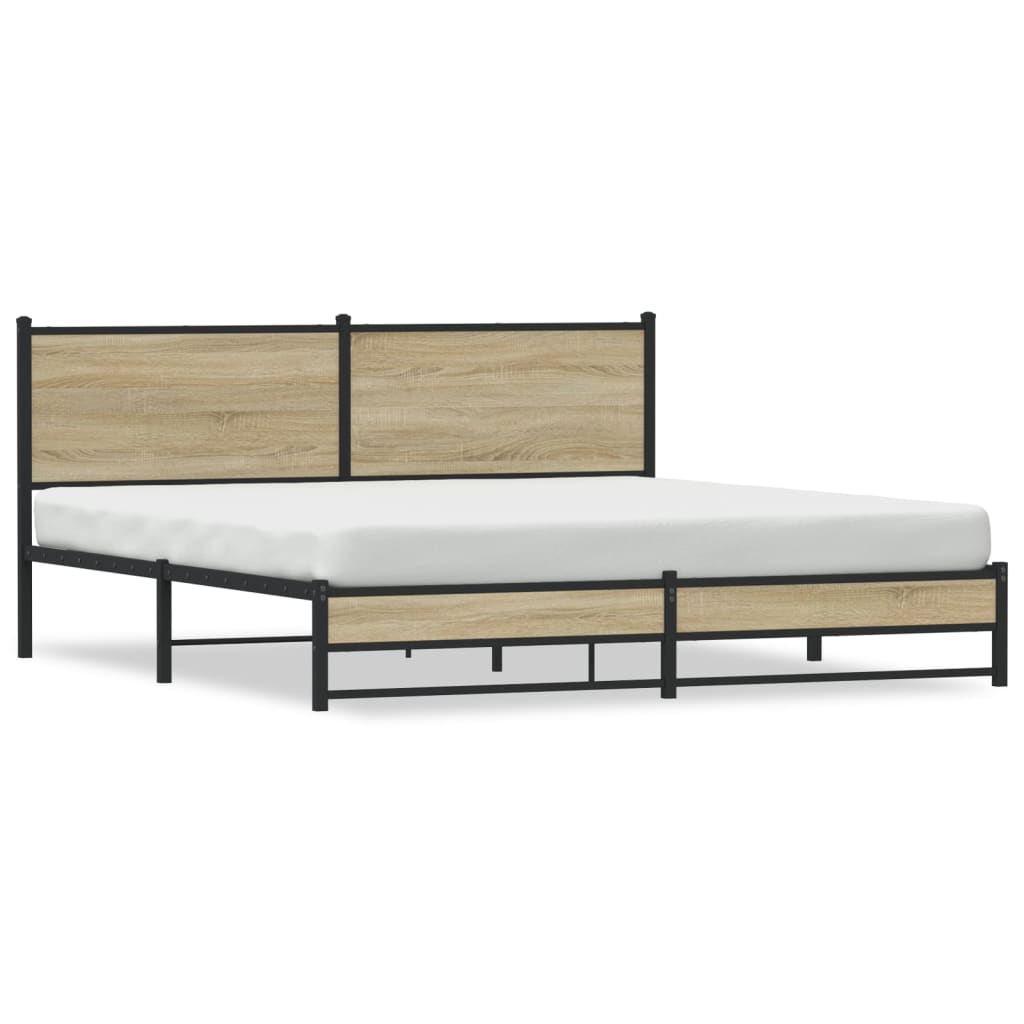 Metalseng uden madras Sonoma eg 160x200 cm