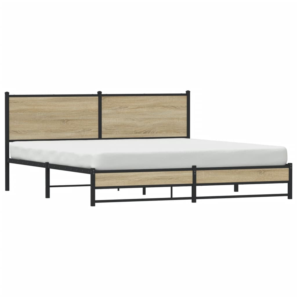 Metalseng uden madras Sonoma eg 160x200 cm