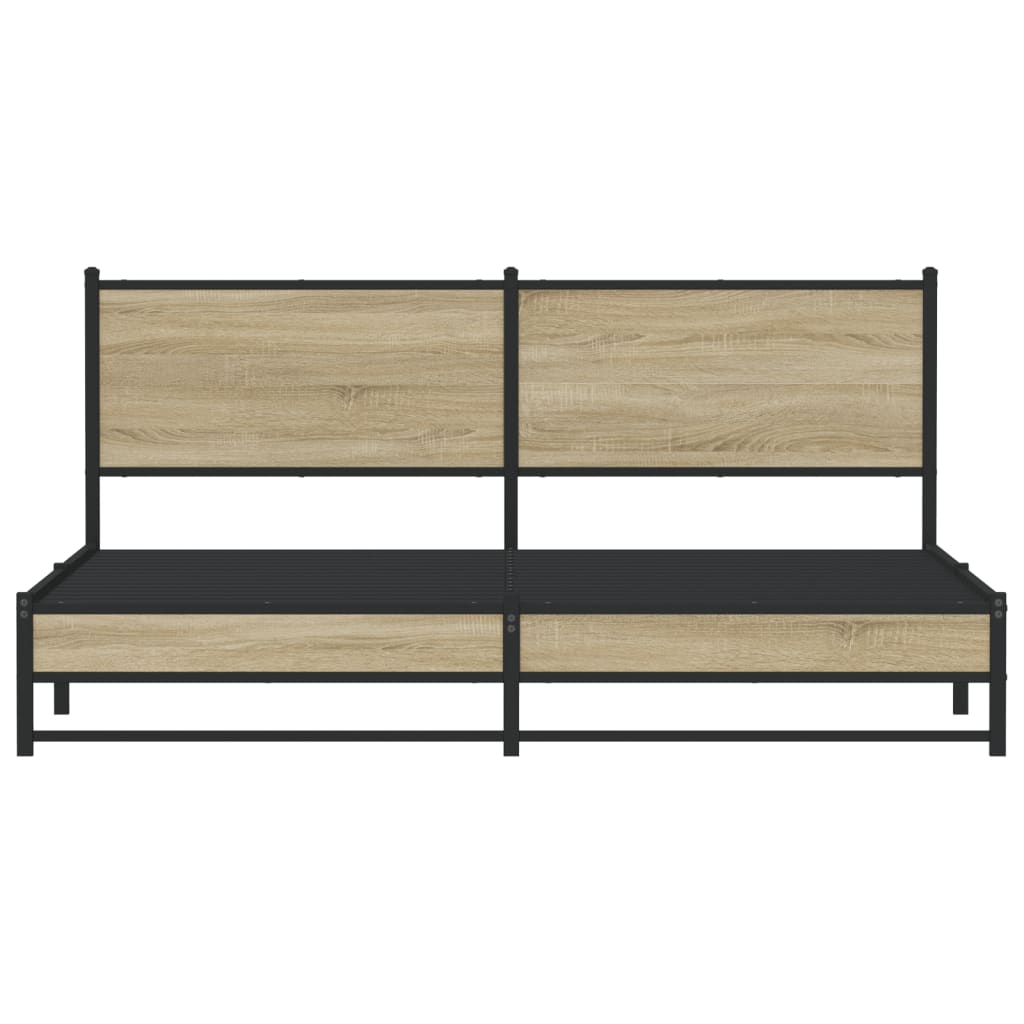 Metalseng uden madras Sonoma eg 160x200 cm
