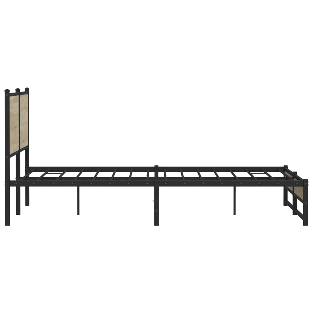 Metalseng uden madras Sonoma eg 160x200 cm