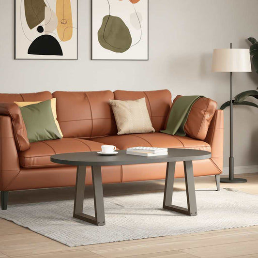 Couchtischbeine V-Form 2 Stück Naturstahl 28x(42-43,3) cm Stahl