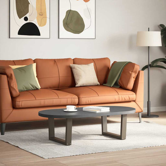 Couchtischbeine V-Form 2 Stück Naturstahl 50x(30-31,3) cm Stahl