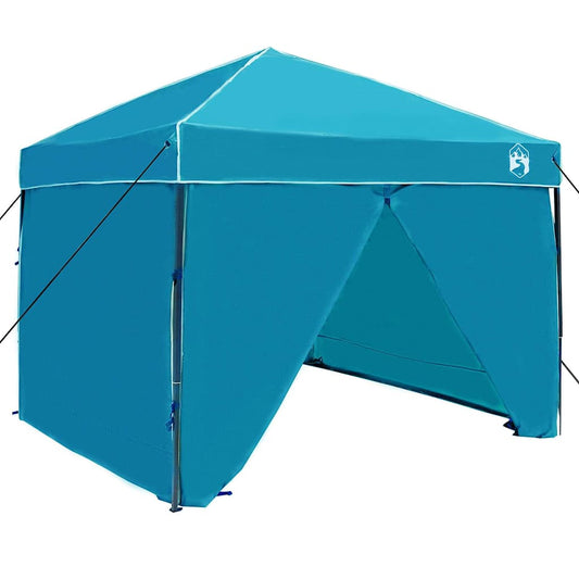 Pop-up Pavillon Zelt Blau 250 x 250 cm Stoff