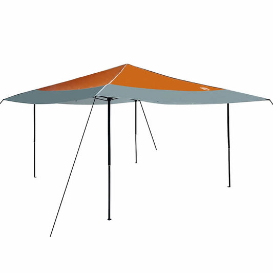 Pop-up Pavillon Zelt Orange 400 x 400 cm Stoff